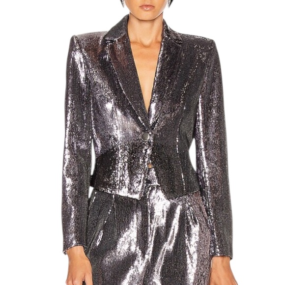 NWT RETROFETE Women’s Shimmering Betty Jacket - Picture 1 of 16